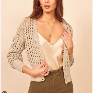 Brand new Reformation Erin sweater.